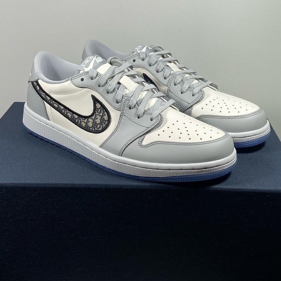 Dior Air Jordan 1 Retro Low Men - Picture 2 of 12